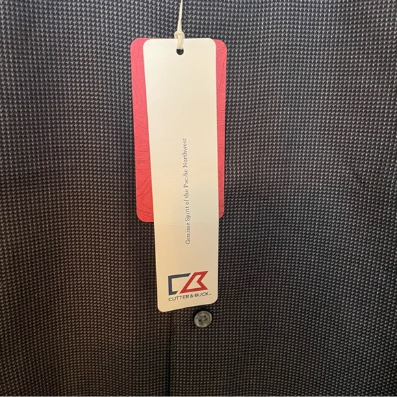 NWT CB Cutter & Buck men’s button down dress shirt size XXL/TTG cotton/poly - Picture 8 of 9